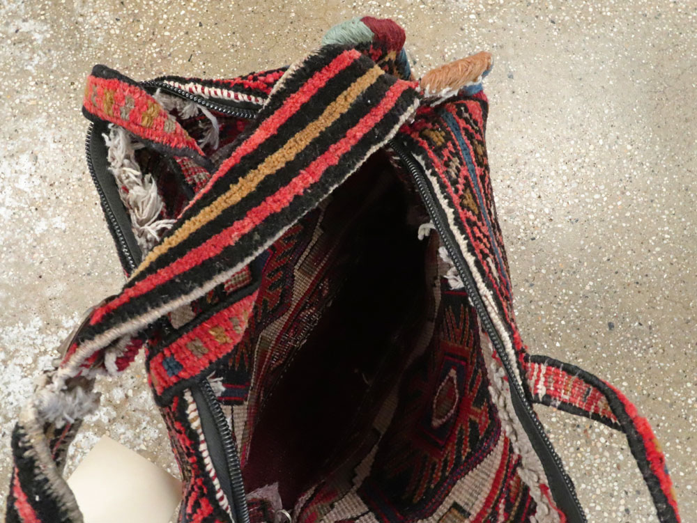 Vintage Persian Afshar Tribal Bag, No.25285 - Gss