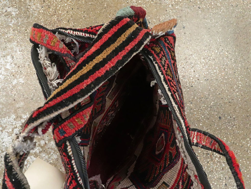 Vintage Persian Afshar Tribal Bag, No.25285 - Gss