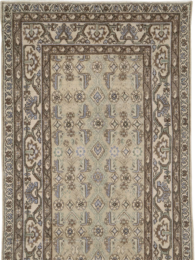 Vintage Persian Malayer Runner (Pair: 1 of 2), No.25289 - Gss