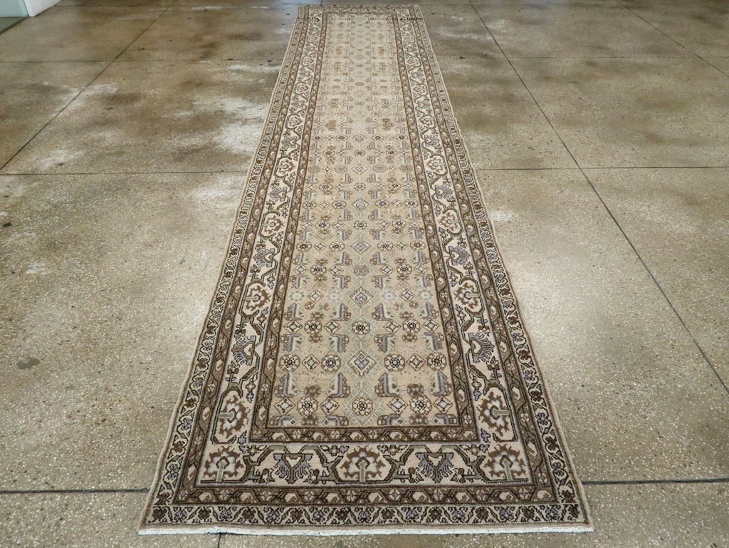 Vintage Persian Malayer Runner (Pair: 1 of 2), No.25289 - Gss