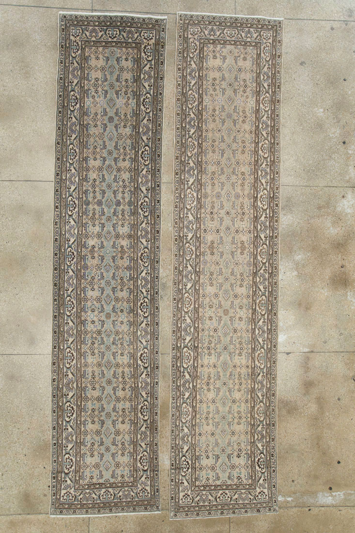Vintage Persian Malayer Runner (Pair: 1 of 2), No.25289 - Gss