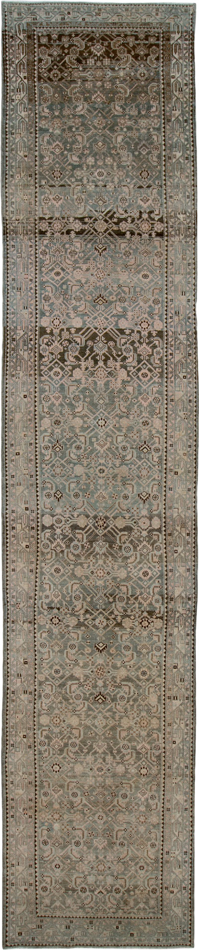 Vintage Persian Malayer Runner, No.25291 - Gss