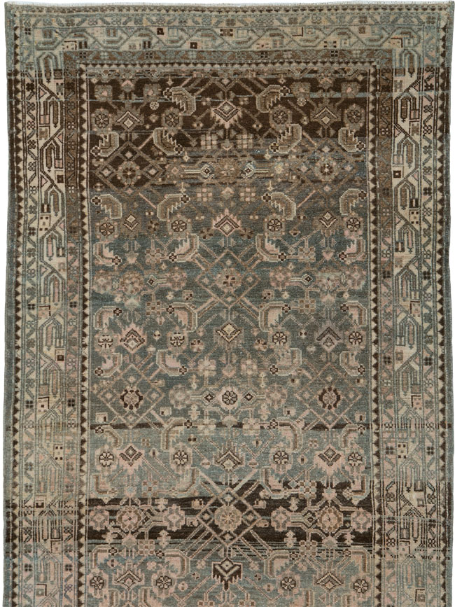 Vintage Persian Malayer Runner, No.25291 - Gss