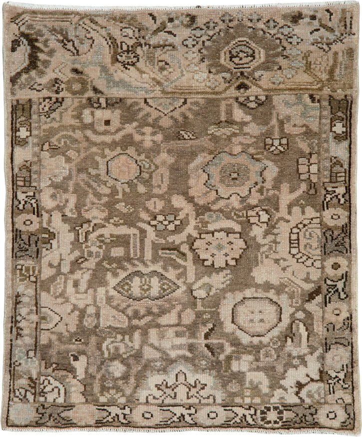 Vintage Persian Malayer Sampler Rug, No.25292 - Gss