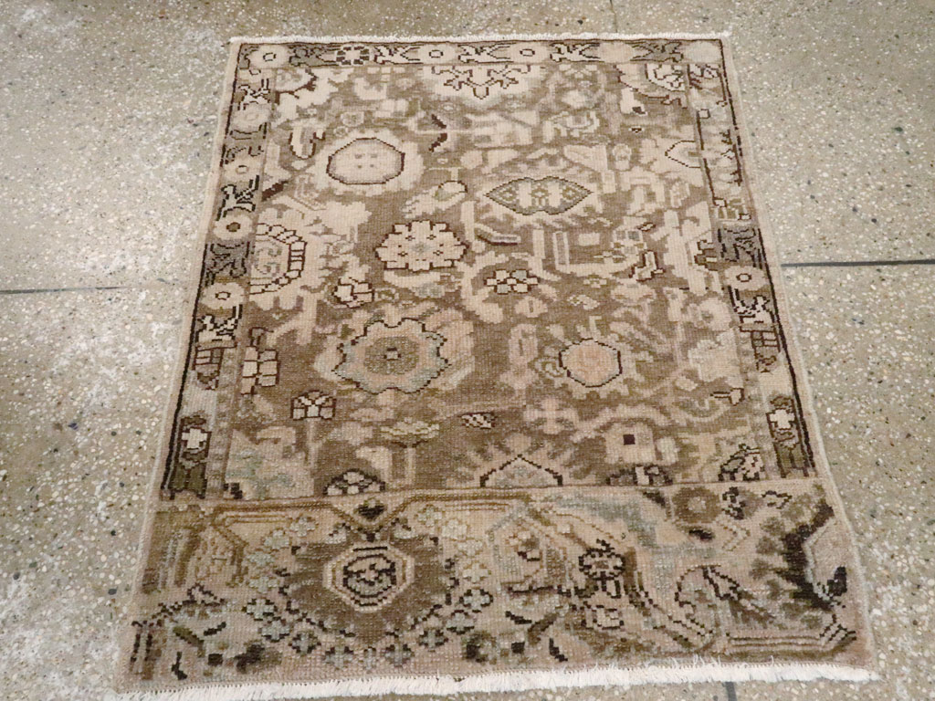Vintage Persian Malayer Sampler Rug, No.25292 - Gss