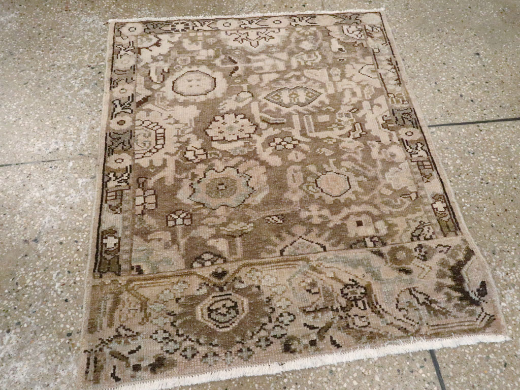 Vintage Persian Malayer Sampler Rug, No.25292 - Gss