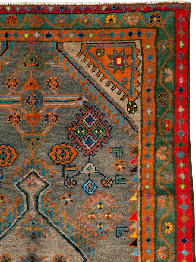 Vintage Persian Malayer Rug, No.25293 - Gss