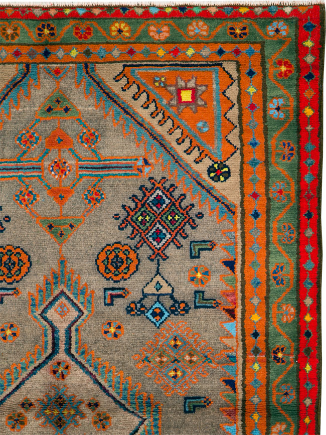 Vintage Persian Malayer Rug, No.25293 - Gss