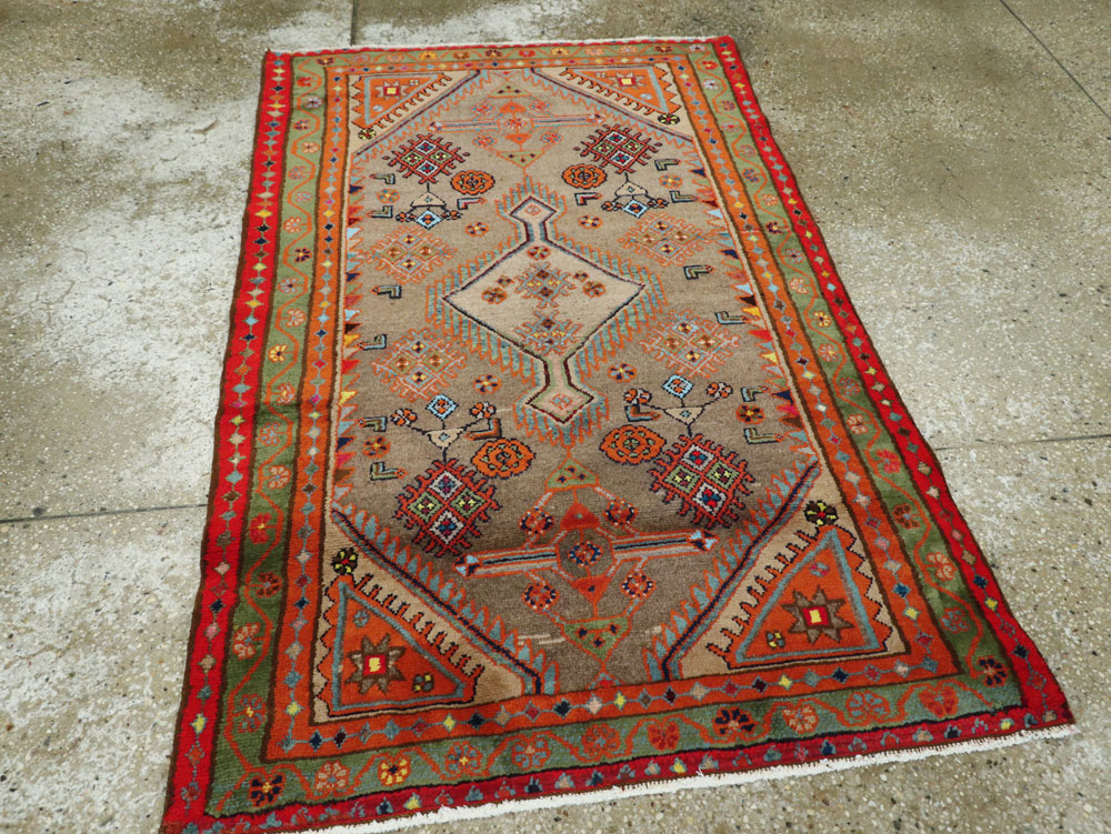 Vintage Persian Malayer Rug, No.25293 - Gss