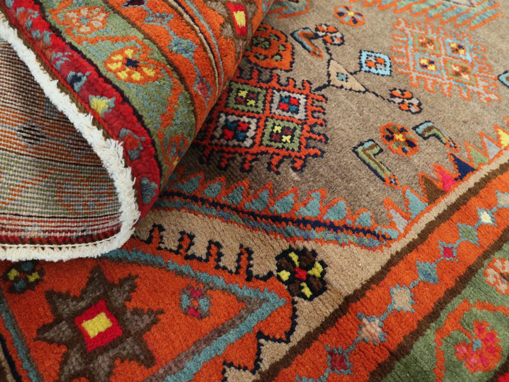 Vintage Persian Malayer Rug, No.25293 - Gss