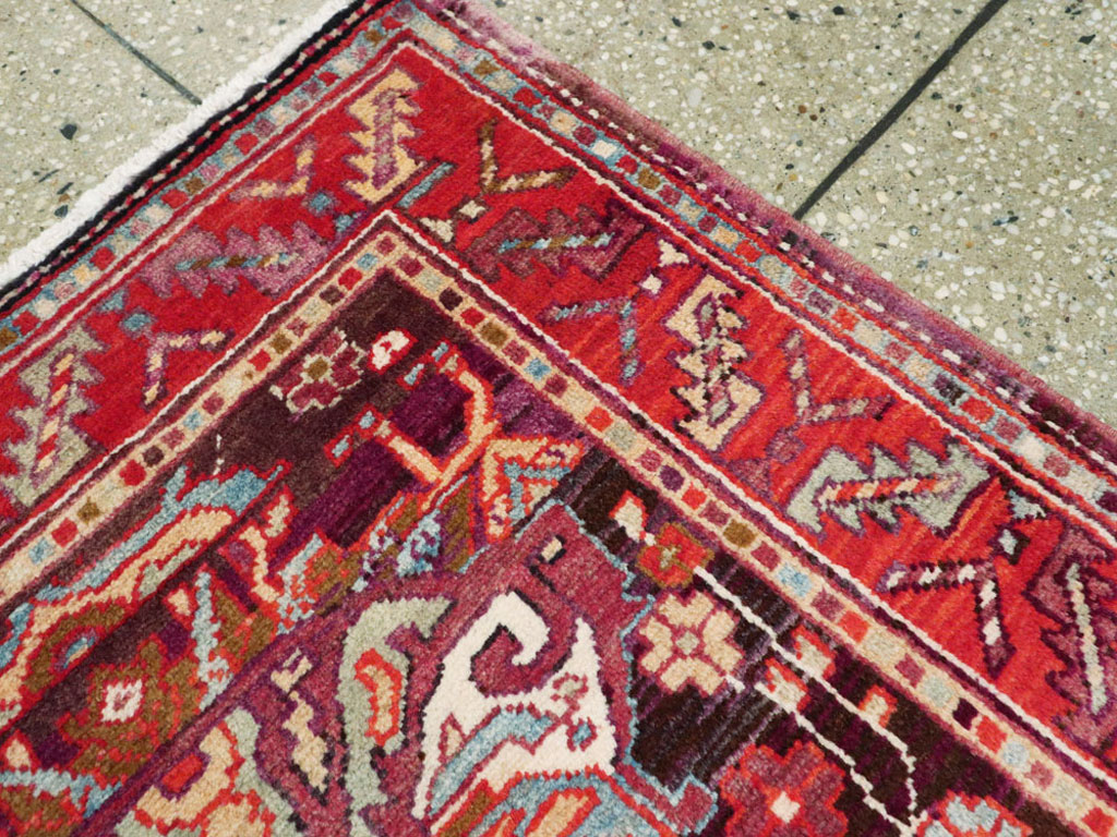 Vintage Persian Hamadan Rug, No.25295 - Gss