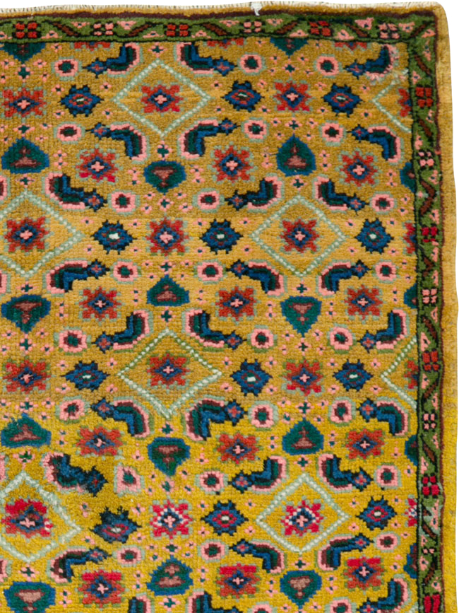 Vintage Persian Mahal Rug, No.25296 - Gss