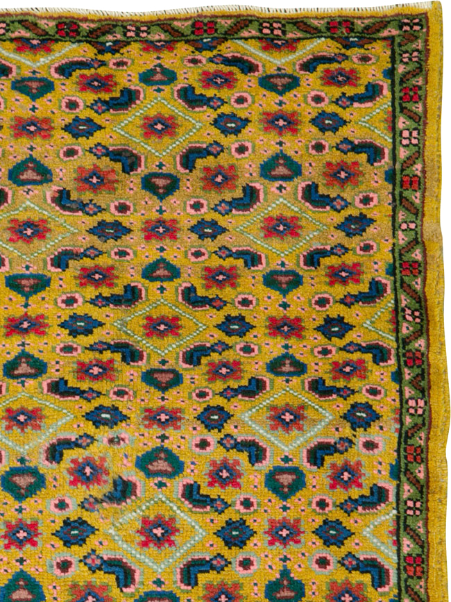 Vintage Persian Mahal Rug, No.25296 - Gss