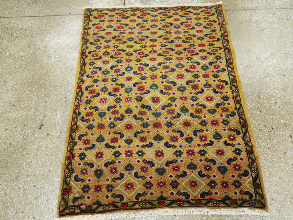Vintage Persian Mahal Rug, No.25296 - Gss