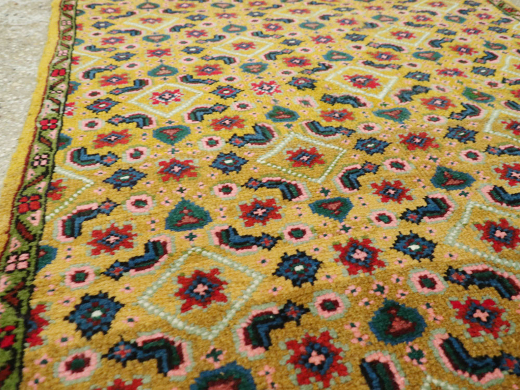 Vintage Persian Mahal Rug, No.25296 - Gss