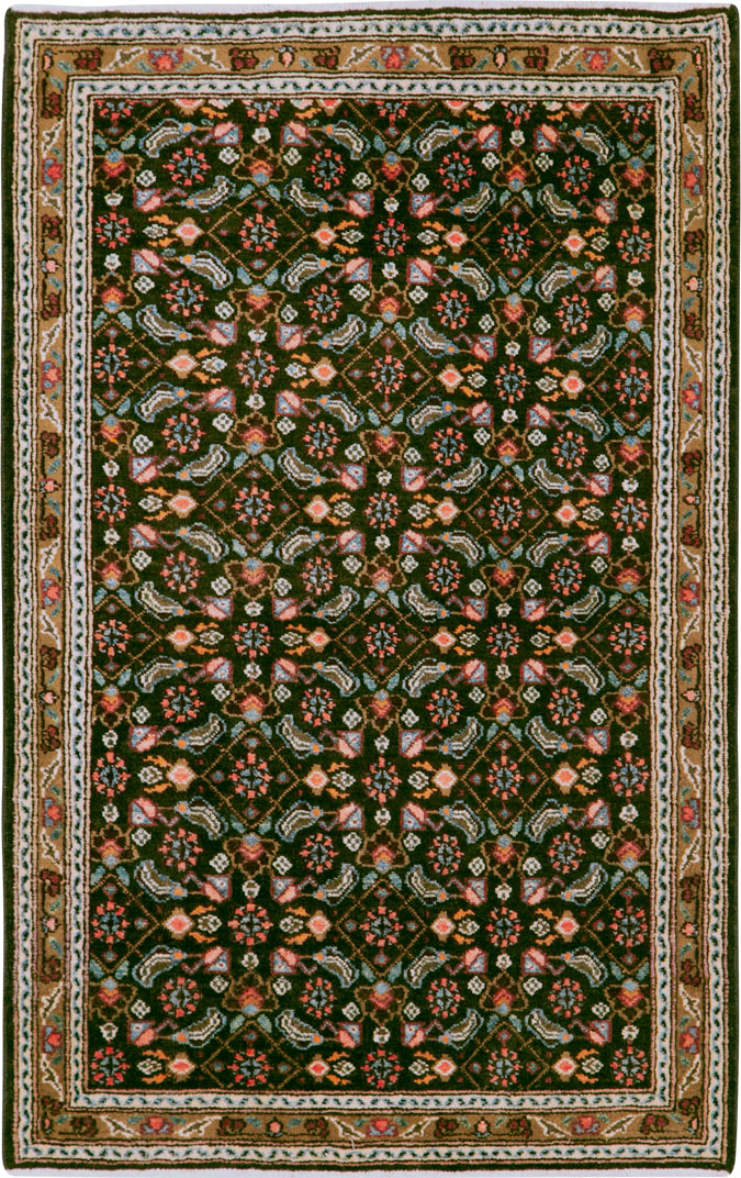 Vintage Persian Hamadan Rug, No.25298 - Gss
