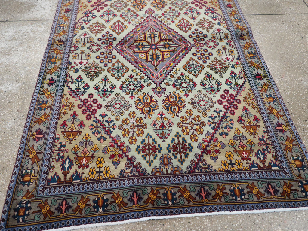 Vintage Persian Joshegan Rug (Pair: 2 of 2), No.25300 - Gss