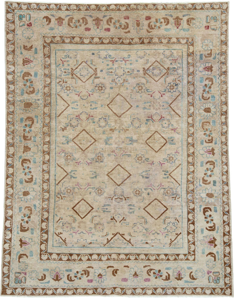 Vintage Persian Malayer Rug, No.25303 - Gss