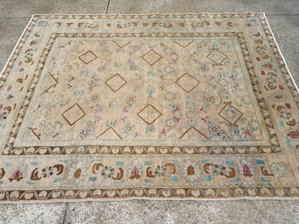 Vintage Persian Malayer Rug, No.25303 - Gss
