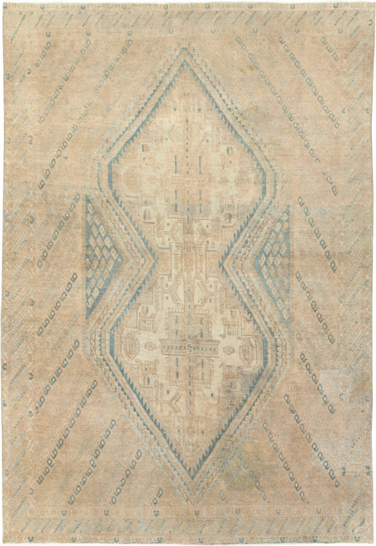 Vintage Persian Afshar Rug, No.25305 - Gss