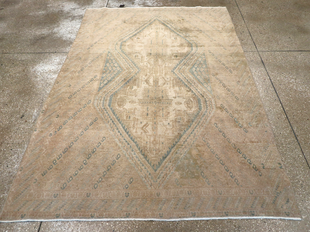 Vintage Persian Afshar Rug, No.25305 - Gss