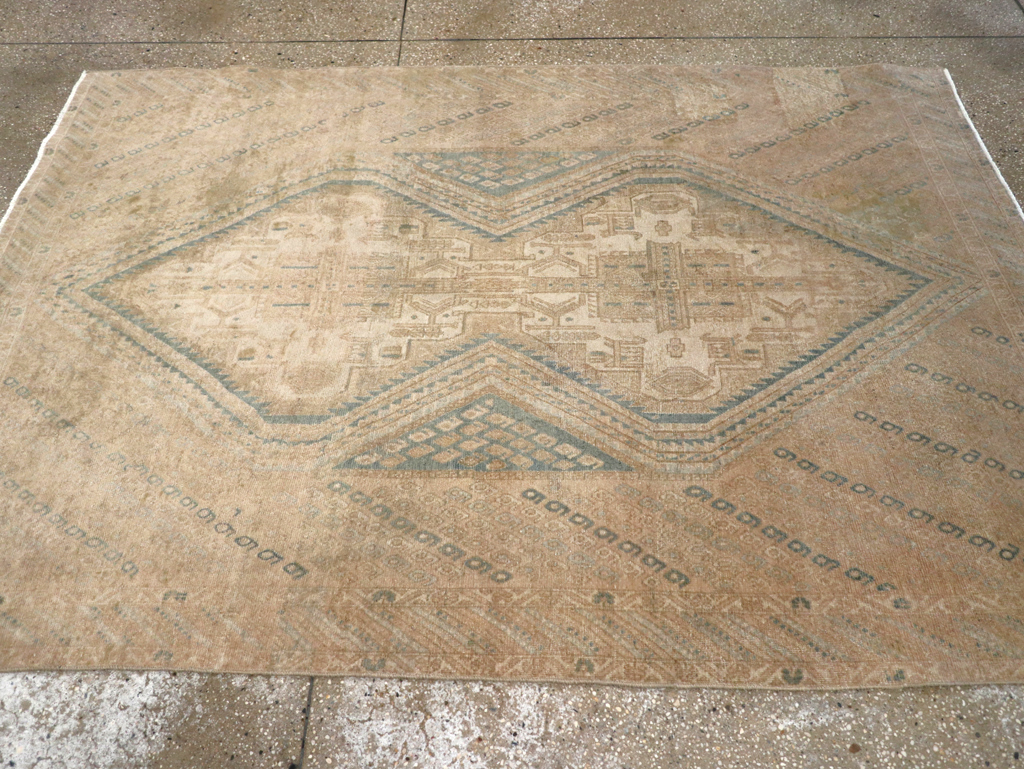 Vintage Persian Afshar Rug, No.25305 - Gss