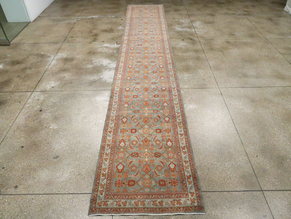 Vintage Persian Malayer Runner, No.25311 - Gss