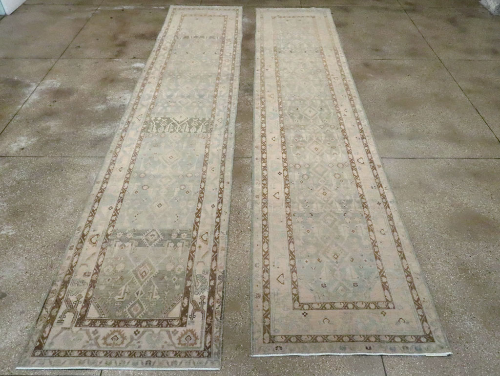 Vintage Persian Malayer Runner (Pair: 1 of 2), No.25314 - Gss