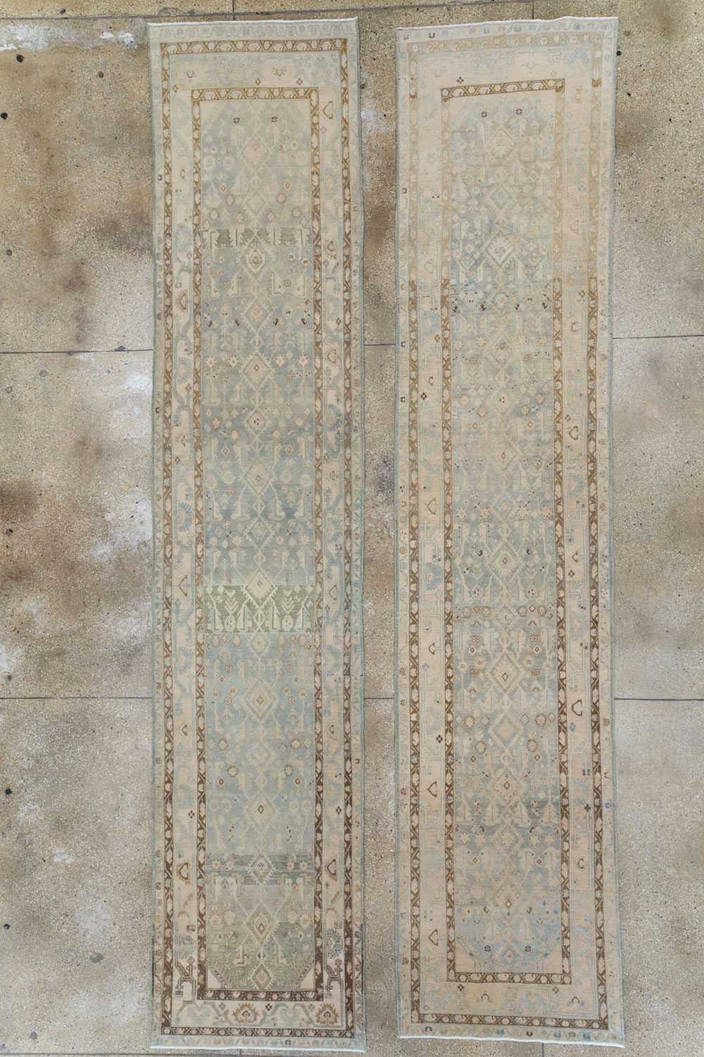 Vintage Persian Malayer Runner (Pair: 1 of 2), No.25314 - Gss