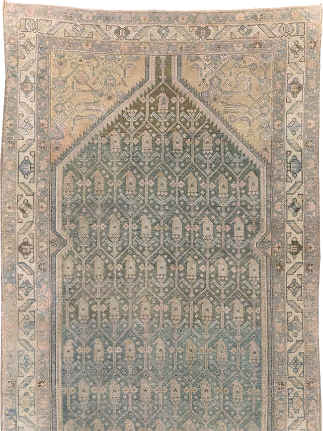 Vintage Persian Malayer Runner, No.25318 - Gss