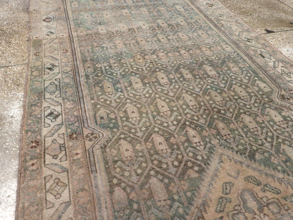 Vintage Persian Malayer Runner, No.25318 - Gss