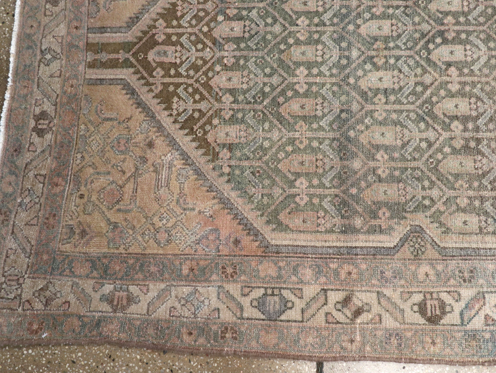 Vintage Persian Malayer Runner, No.25318 - Gss