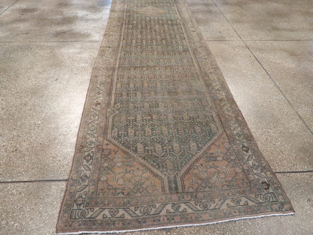 Vintage Persian Malayer Runner, No.25318 - Gss