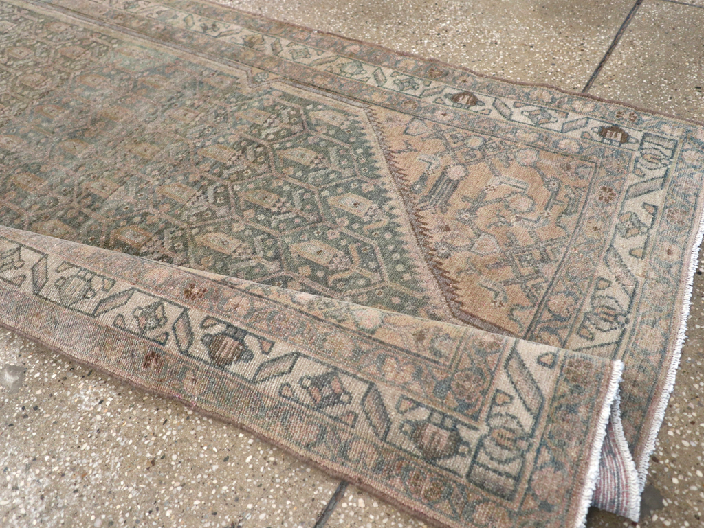 Vintage Persian Malayer Runner, No.25318 - Gss