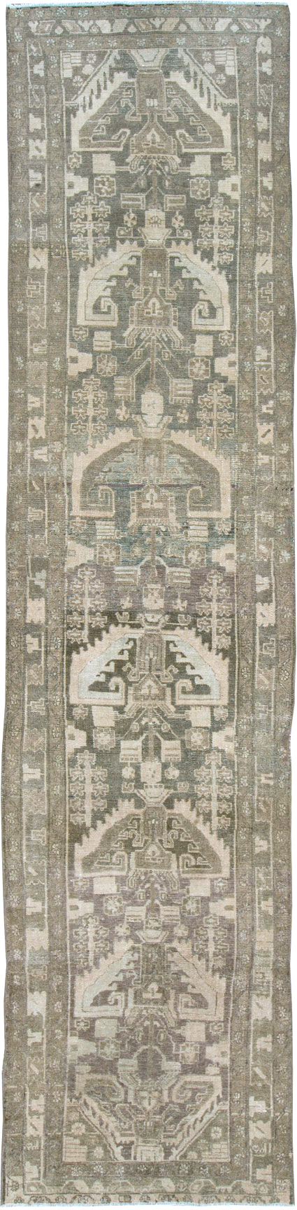 Vintage Persian Malayer Runner, No.25320 - Gss