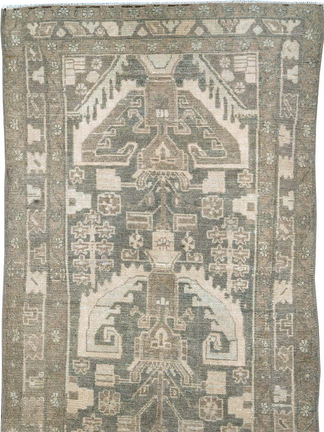 Vintage Persian Malayer Runner, No.25320 - Gss