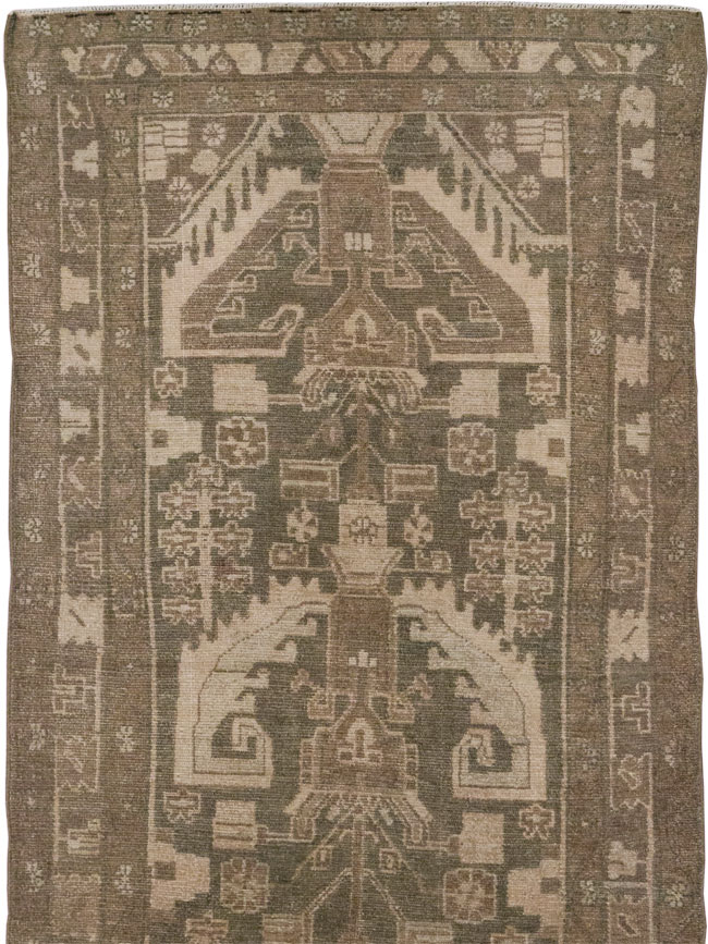 Vintage Persian Malayer Runner, No.25320 - Gss