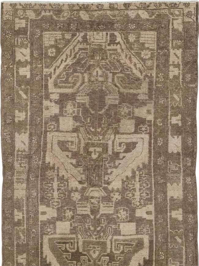 Vintage Persian Malayer Runner, No.25320 - Gss