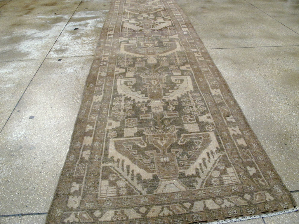 Vintage Persian Malayer Runner, No.25320 - Gss