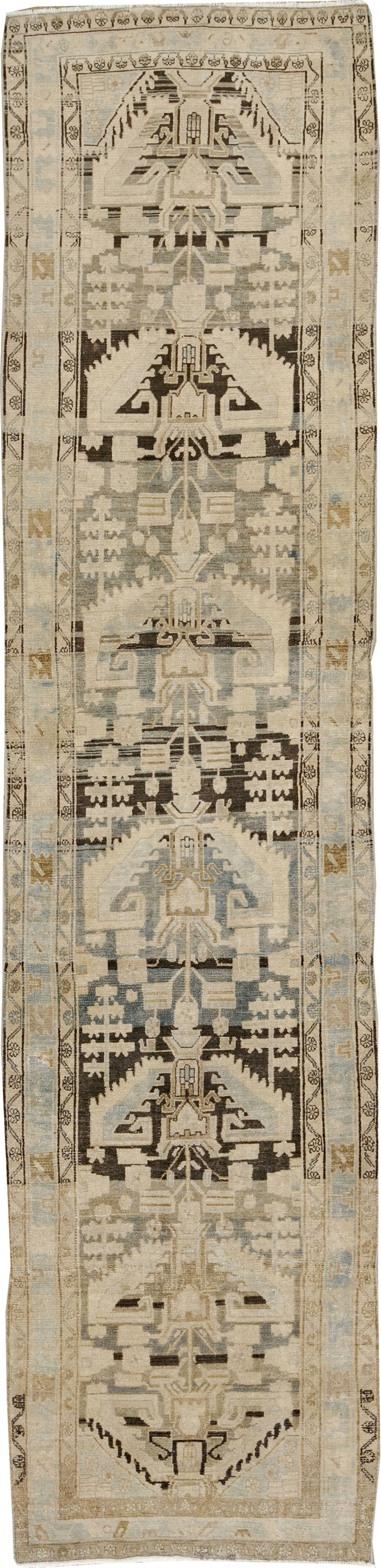 Antique Persian Malayer Runner, No.25321 - Gss