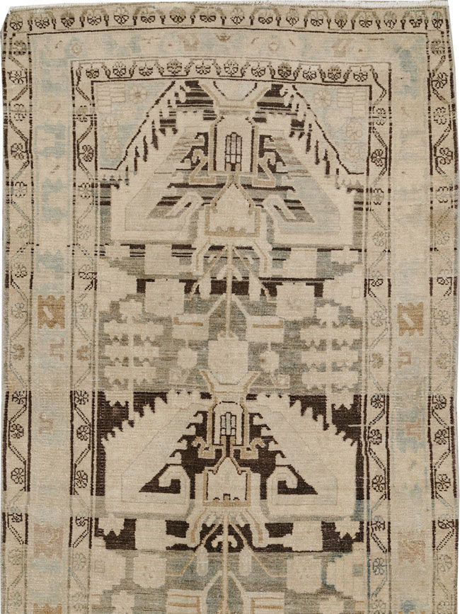 Antique Persian Malayer Runner, No.25321 - Gss