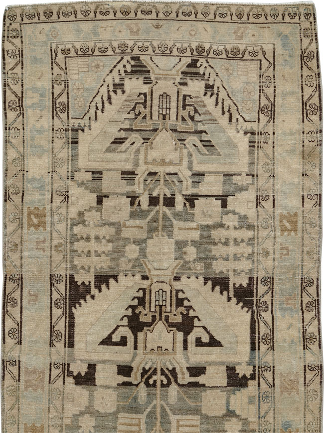 Antique Persian Malayer Runner, No.25321 - Gss