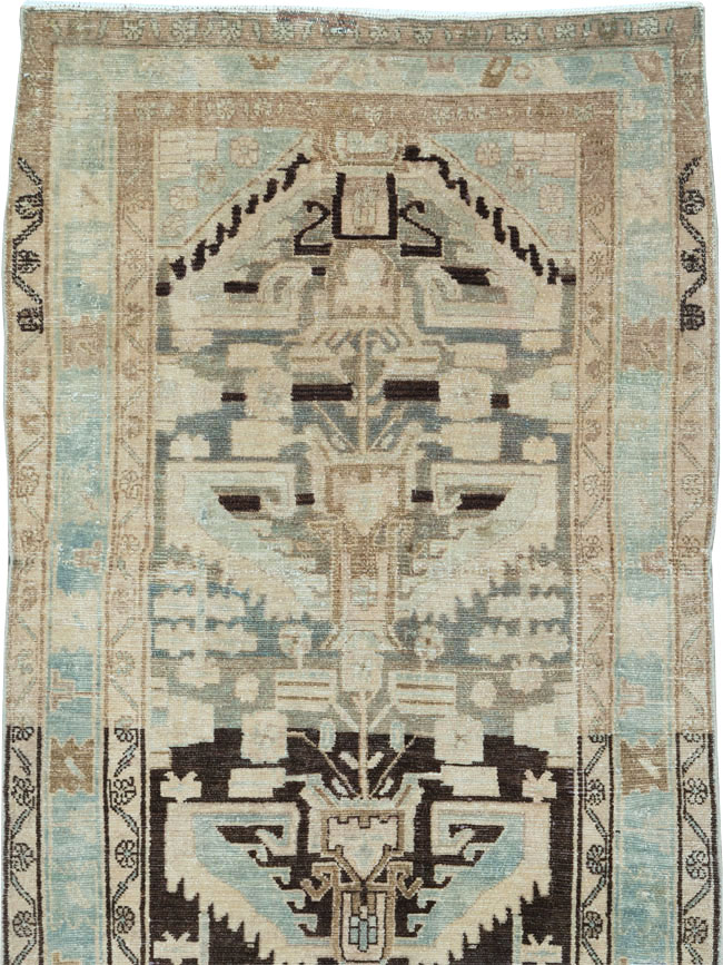 Antique Persian Malayer Runner, No.25321 - Gss