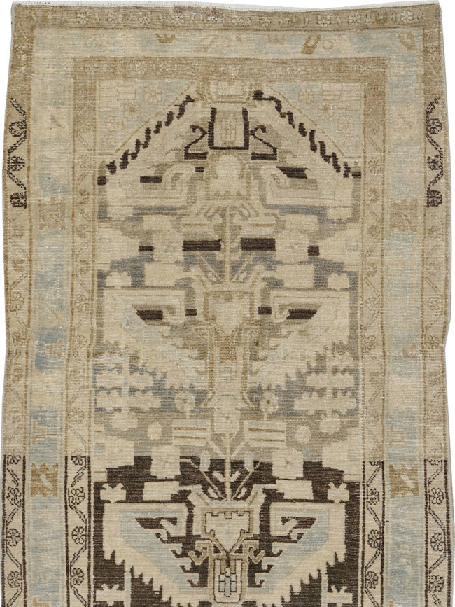 Antique Persian Malayer Runner, No.25321 - Gss