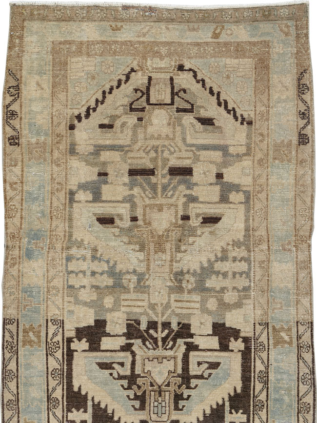 Antique Persian Malayer Runner, No.25321 - Gss