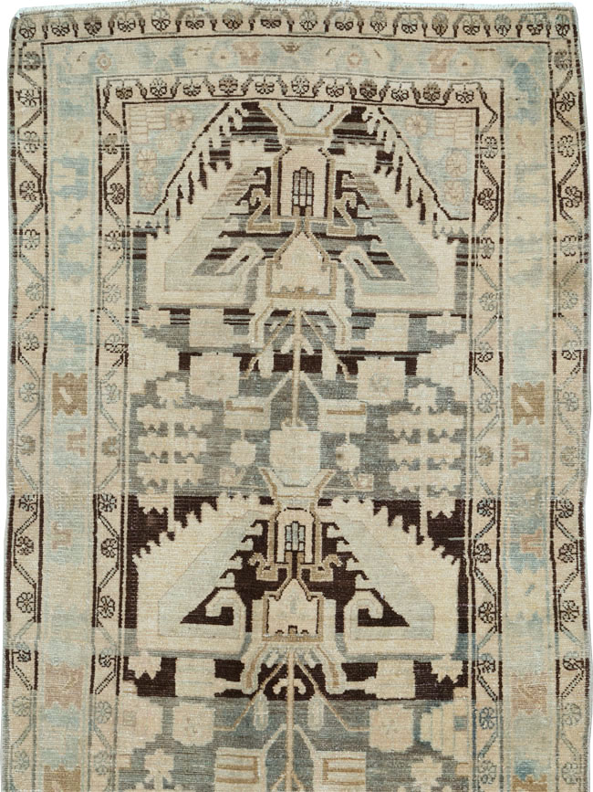 Antique Persian Malayer Runner, No.25321 - Gss