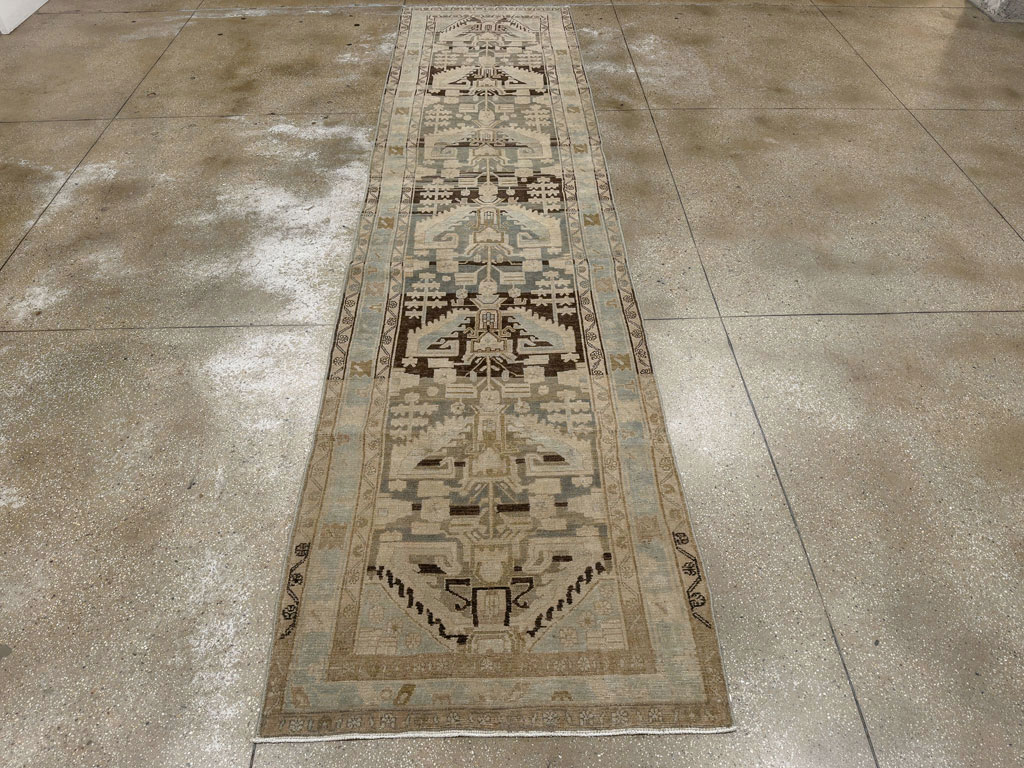 Antique Persian Malayer Runner, No.25321 - Gss