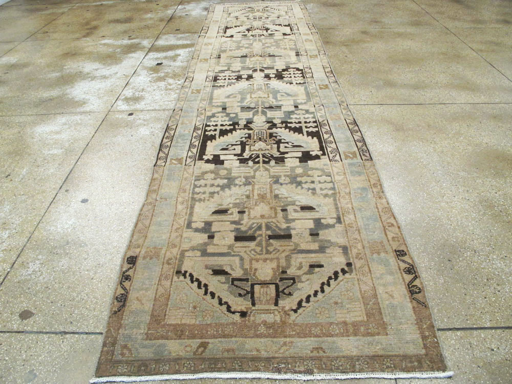 Antique Persian Malayer Runner, No.25321 - Gss