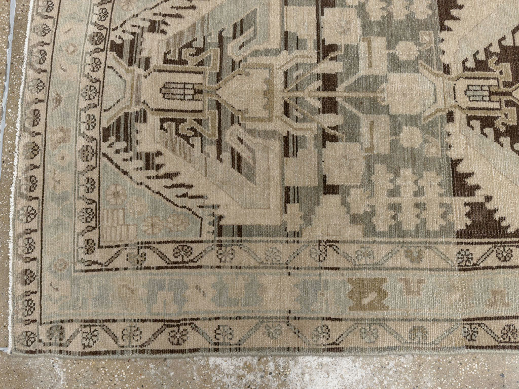 Antique Persian Malayer Runner, No.25321 - Gss