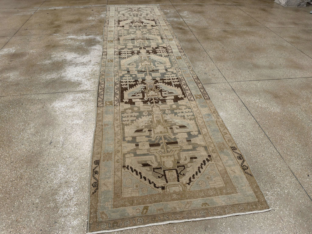 Antique Persian Malayer Runner, No.25321 - Gss